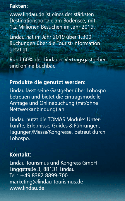 Zahlen und Fakten über Lindau am Bodensee