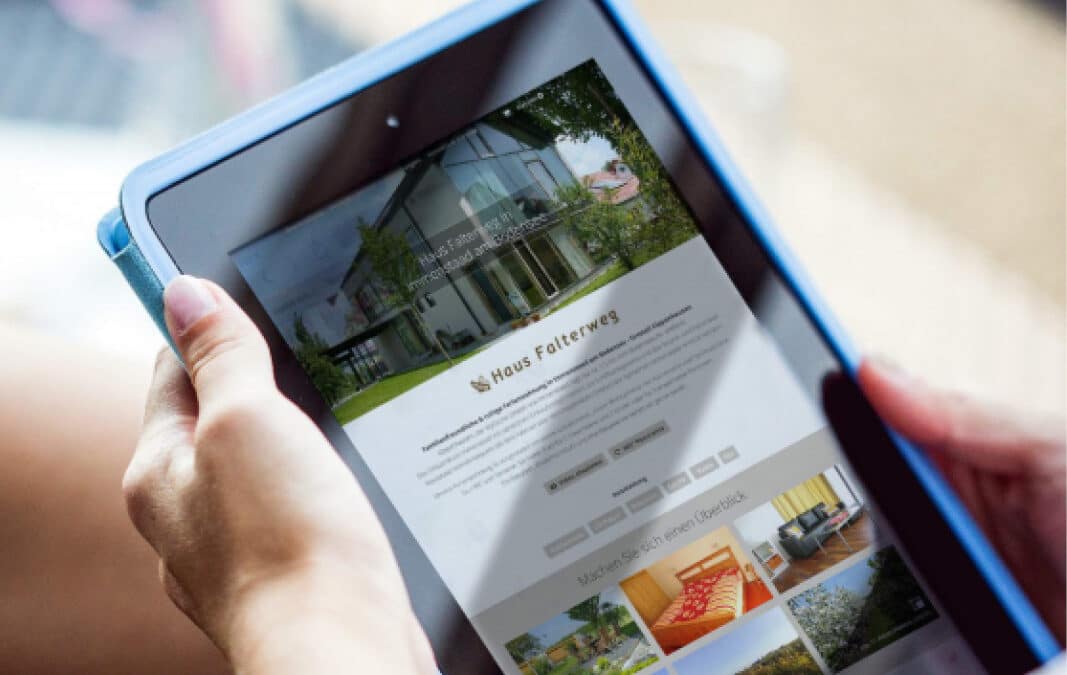 Die TWebsite für Gastgeber
