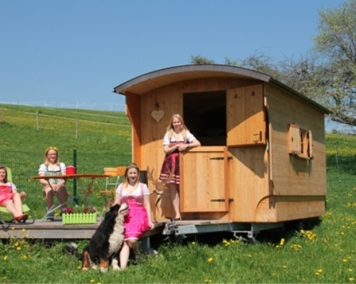 außergewöhnliche Unterkünfte - Schäferwagen