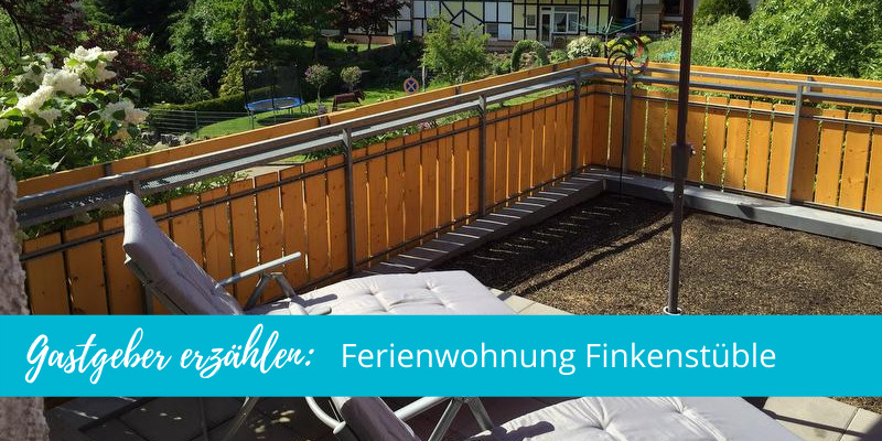 Gastgeber erzählen: Ferienwohnung Finkstüble